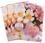 GOBA Christmas L Pink Christmas - pack of 3 - Gift Bag