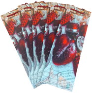 GOBA Christmas bottle decorations Red ornaments - pack of 5 - Gift Bag