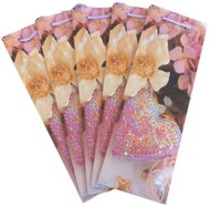 GOBA Christmas bottle holder Pink Christmas - pack of 5 - Gift Bag
