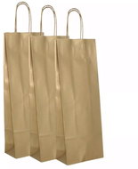 GOBA Christmas bottle holder gold - pack of 5 - Gift Bag