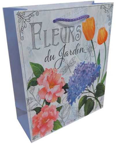 GOBA M Fleurs du jardin - pack of 3 - Gift Bag - Main image