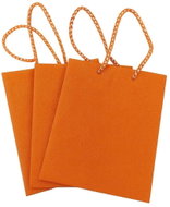 GOBA Glitter M, orange, 3 pcs - Gift Bag