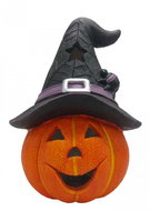 Gobo Ceramic pumpkin in hat 30 cm - Decoration