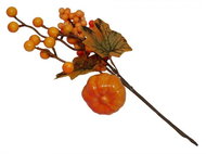 Gobe, Větvička s dýní 25cm - Decoration