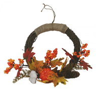 Goba Hanging wreath autumn 25 cm - Decoration