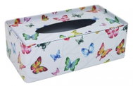 Tin box for tissue Butterflies - Tissue Box