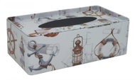 Tin box for tissue Nautical New - Tissue Box