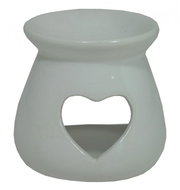 Aromalampa small white heart - Aroma Lamp