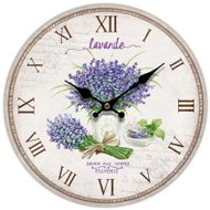 Mushroom Clock Lavender - Wall Clock