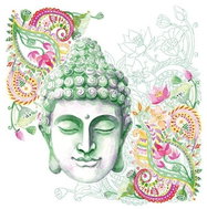 Buddha Head - Paper Napkins
