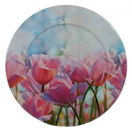 Goba Dekorační talíř Tulipány 33 cm - Decorative Plate