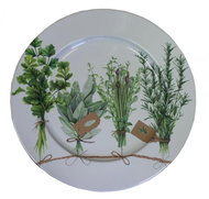 Goba Dekorační talíř Bylinky New - Decorative Plate