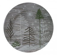 Goba Decorative plate Natural trees 33 cm - Decorative Plate