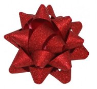 Rosetka Glitter 5 cm červená 5 ks - Gift Bow