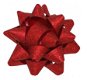 Rosetka Glitter 5 cm červená 5 ks - Rozetka