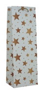Christmas bottle bag Golden stars - Gift Bag