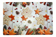 Goba Christmas plastic place setting Candy 43 × 28 cm, 6 pcs - Placemat