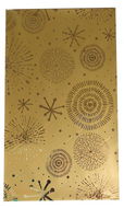 Goba Sáček Fireworks zlatý 25 × 40 cm 5 ks - Dárková taška