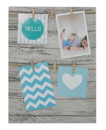 GOBA nástěnka světle šedá - Photo Frame