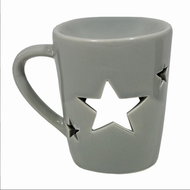 Goba Christmas Aroma Lamp Mug Star Grey - Aroma Lamp