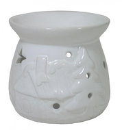 Christmas mushroom Aromalampa cottage white - Aroma Lamp