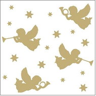 Goba Christmas napkins Angels and stars - Paper Napkins