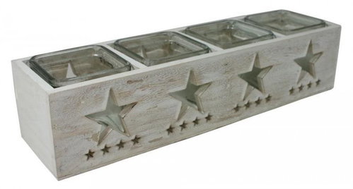 Goba Advent candlestick stars - Christmas Candlestick - Main image