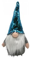 GOBA Christmas decoration - blue elf, glitter - Christmas Decoration