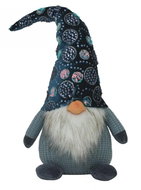 GOBA Christmas decoration - blue elf with sequins, big - Christmas Decoration