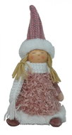 GOBA Christmas decoration - angel pink, 20 cm - Christmas Decoration