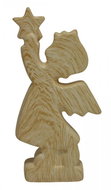 Sponge Angel ceramic motif wood - Decoration