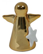 Goba Ceramic Angel gold with star - Decoration
