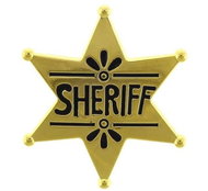 Godan Gold Star Sheriff - western - cowboy - Costume Accessory