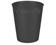 Godan Plastic party cup black new year's eve 250 ml 1 pc - Drinking Cup