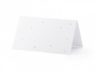PARTYDECO Wedding card for table - wedding - 9,5 × 5,5cm - 10 pcs - Party Accessories