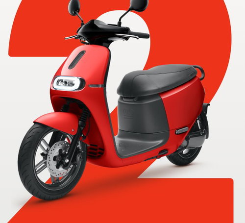 Gogoro 2 Plus Red - Elektroskútr - Main image