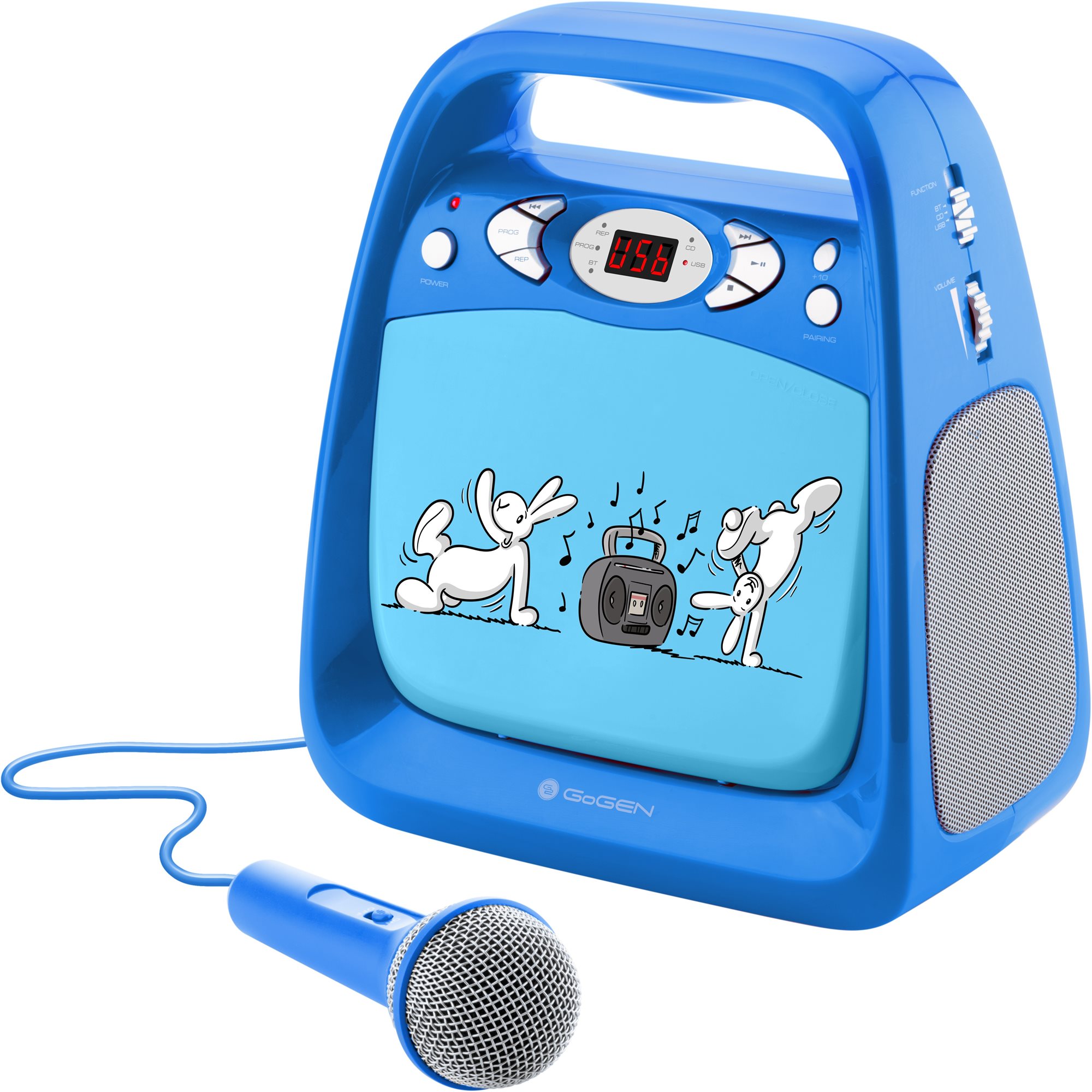 GoGEN Bob a Bobek CD KARAOKE - kék