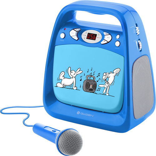 GoGEN Bob a Bobek CD KARAOKE modrý - Rádio - Hlavní obrázek