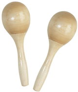 Goldon Wooden Maracas 14cm, Pair - Percussion
