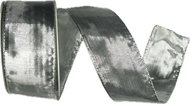 GOLDINA Outdoor Waterproof Celebration silver 40 mm × 10 m - Ribbon