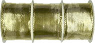 GOLDINA Set of 3 lurex ribbons Celebration shiny gold 40 mm × 2 m - Ribbon