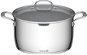 G21 Gourmet Miracle Pot, with Spout, 28cm, with Evaporator Lid, Colander, Stainless steel/Greblon - Pot