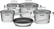 G21 Gourmet Magic with Colander, 9 pcs, Stainless Steel - Cookware Set