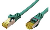 OEM S/FTP Patchkabel Cat 7, mit RJ45-Anschlüssen, LSOH, 1m, grün - LAN-Kabel