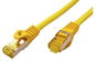 OEM S/FTP Patchkabel Cat 7, mit RJ45-Anschlüssen, LSOH, 0,25m, gelb - LAN-Kabel