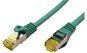 OEM S/FTP patchkabel Cat 7, s konektory RJ45, LSOH, 2m, zelený - Síťový kabel