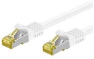 OEM S/FTP patch Cat 7, RJ45 csatlakozó, LSOH, 5m, fehér - Hálózati kábel