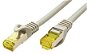 OEM S/FTP patchkabel Cat 7, RJ45 csatlakozó, LSOH, 0.25m, szürke - Hálózati kábel