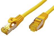 OEM S/FTP Patchkabel Cat 7, mit RJ45-Anschlüssen, LSOH, 0,5 m, gelb - LAN-Kabel