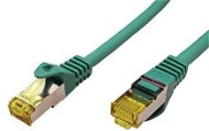 OEM S/FTP Cat 7 patch kábel, RJ45 csatlakozóval, LSOH, 25m, zöld - Hálózati kábel